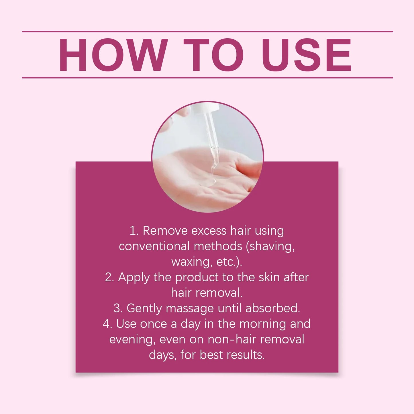 Cyperus Rotundus Hair Removal Oil