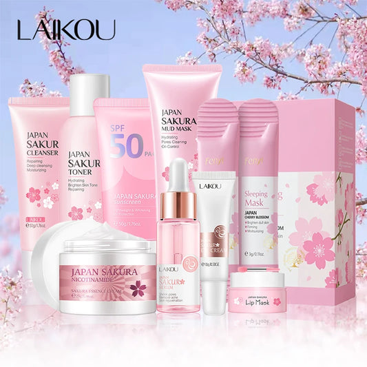 Sakura Skin Care Set