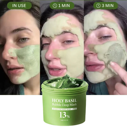 Holy Basil Bubble Deep Mask